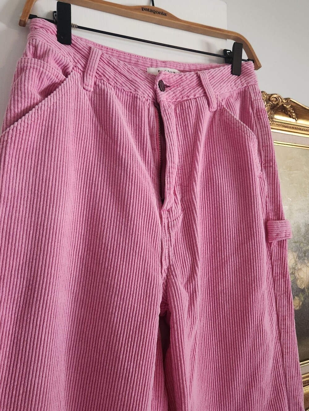 PacSun Pink Corduroy 90's BF Carpenter Pants (27) - Picture 2 of 9